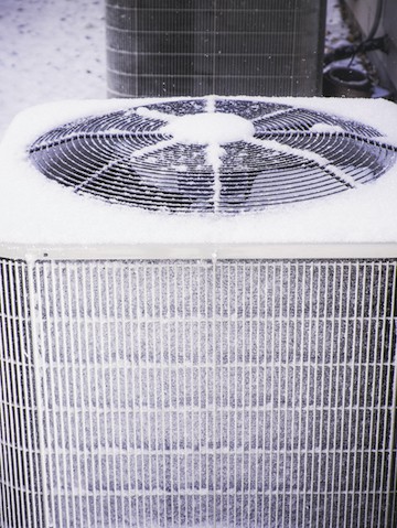 HVAC System during a Winter Storm